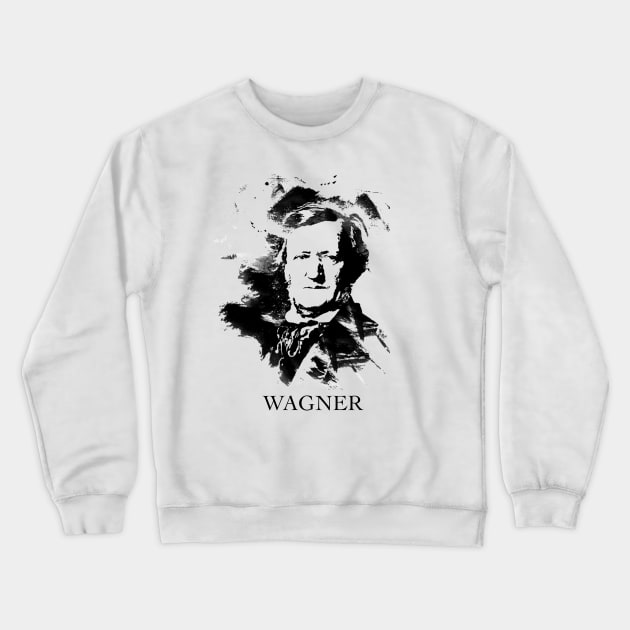 Richard Wagner Crewneck Sweatshirt by vivalarevolucio